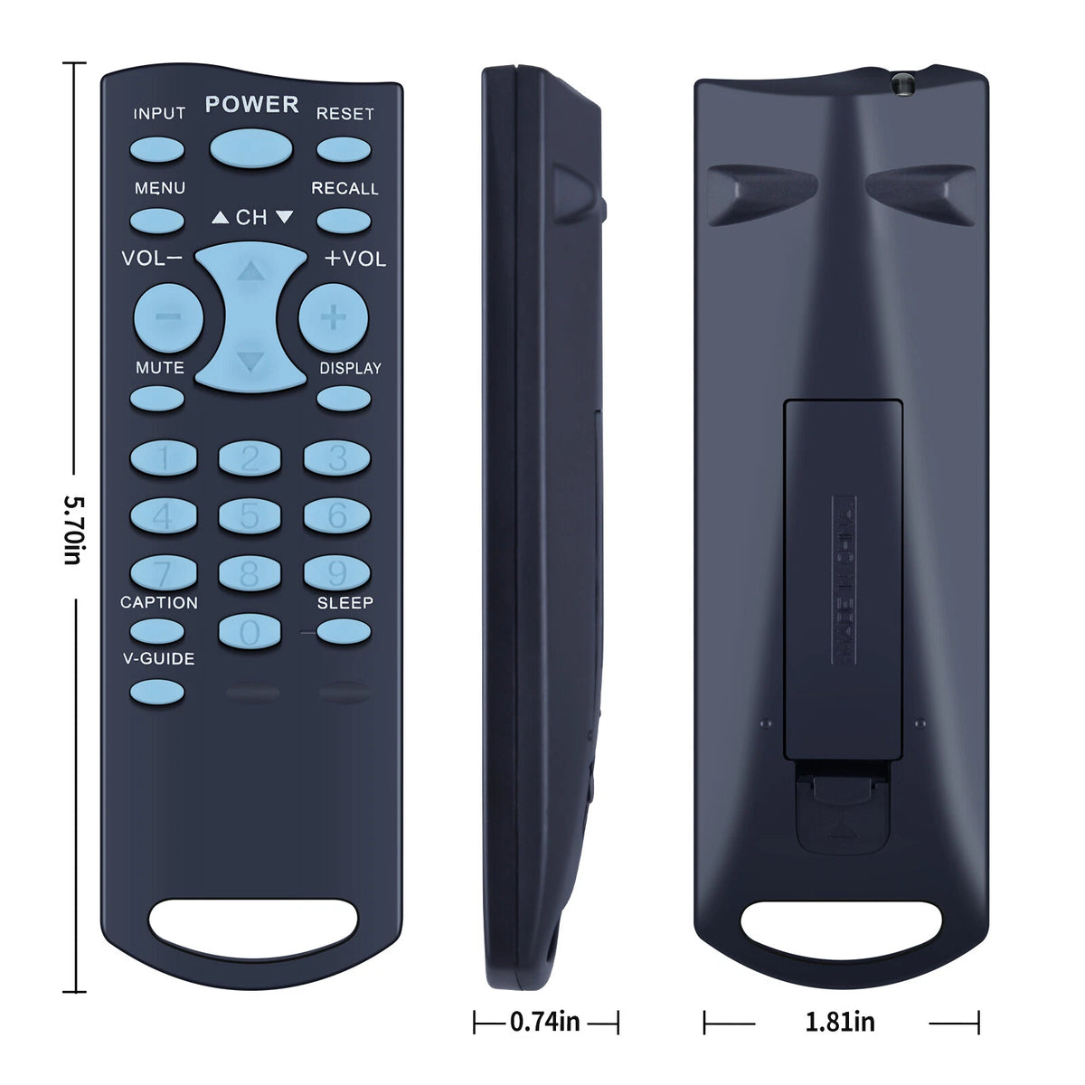 For Sanyo FXTG TV Remote Control DS13204 DS13330 DS24205 DS25320 DS27214