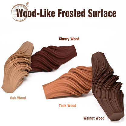 OVV3D Wood 3D Printer Filament Bundle, PLA 4 Pack Bundle