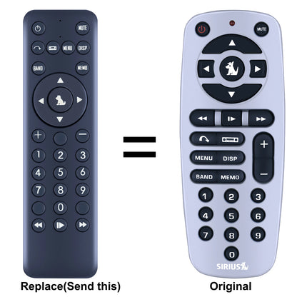 Remote Control For Sirius Satellite Radio (ST2) Starmate Replay Portable Radio