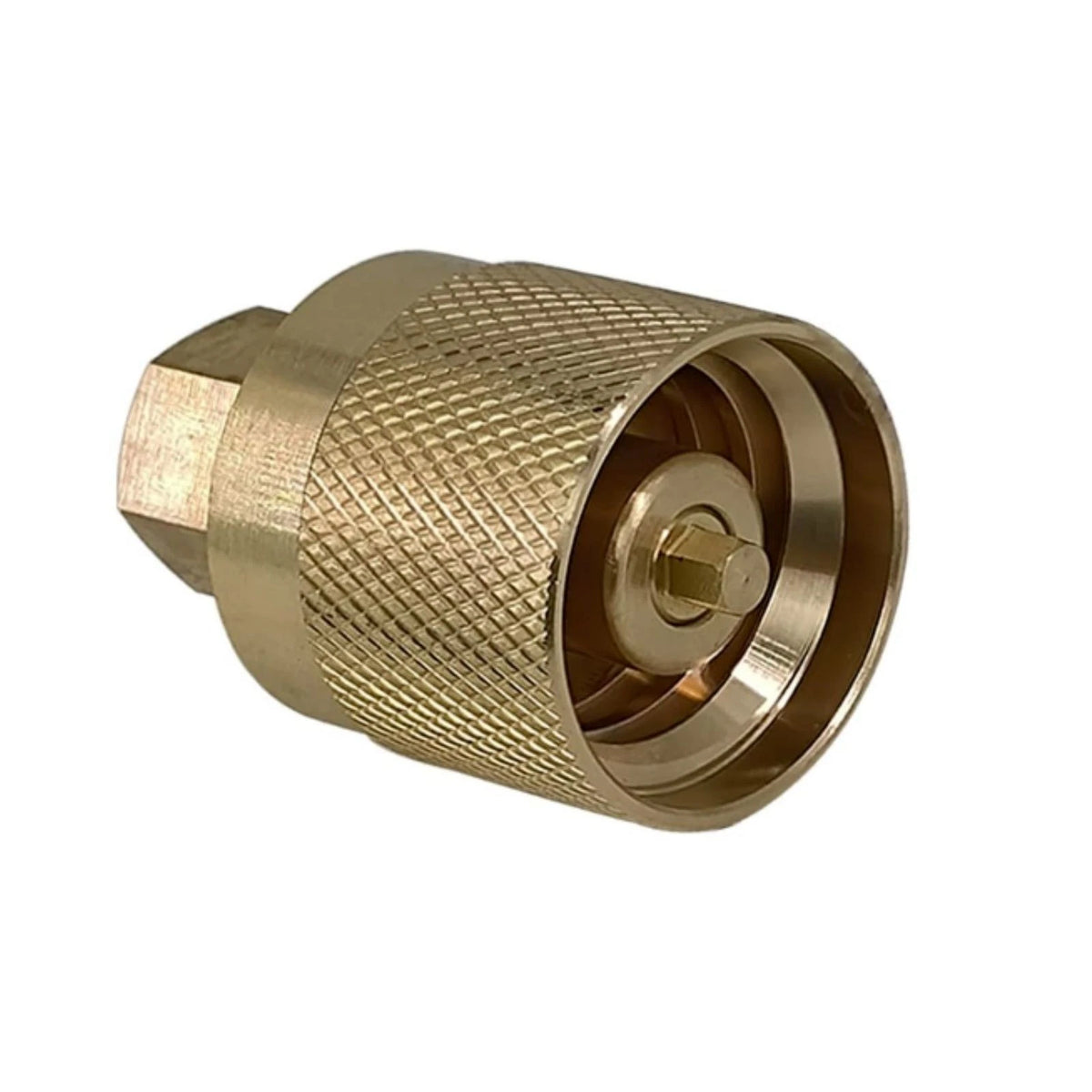 1x RE7141F Forklift Propane Tank Adapter Female Connector Widely Compatibility