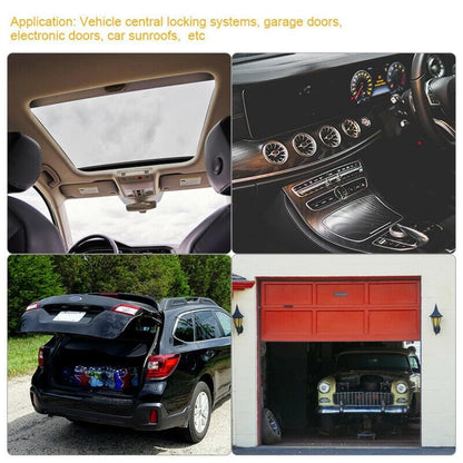 4 Buttons 433MHz Gate Garage Door Open Remote Control Fob With LED Indicator r