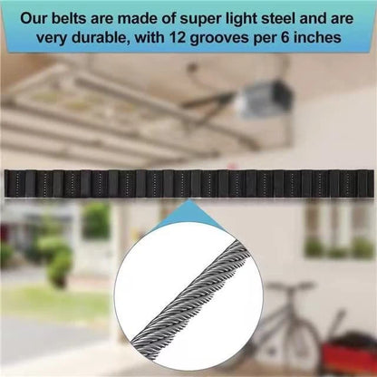 Vanesa 41A3589-3 41A3589-12 Garage Door Openers 7FT, belt is black