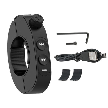 For Motorcycle Handlebar Bluetooth Wireless Media Remote Control Button IP66