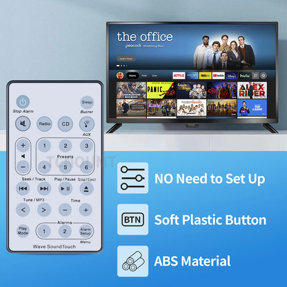 Remote Control For Bose Wave Sound Touch Music Radio System I II III IV
