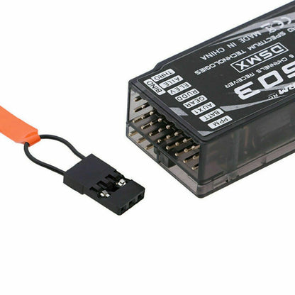 2 Modes S603 Receiver 6CH 2.4GHz For JR SPECTRUM DSM-X DSM2 Transmitter