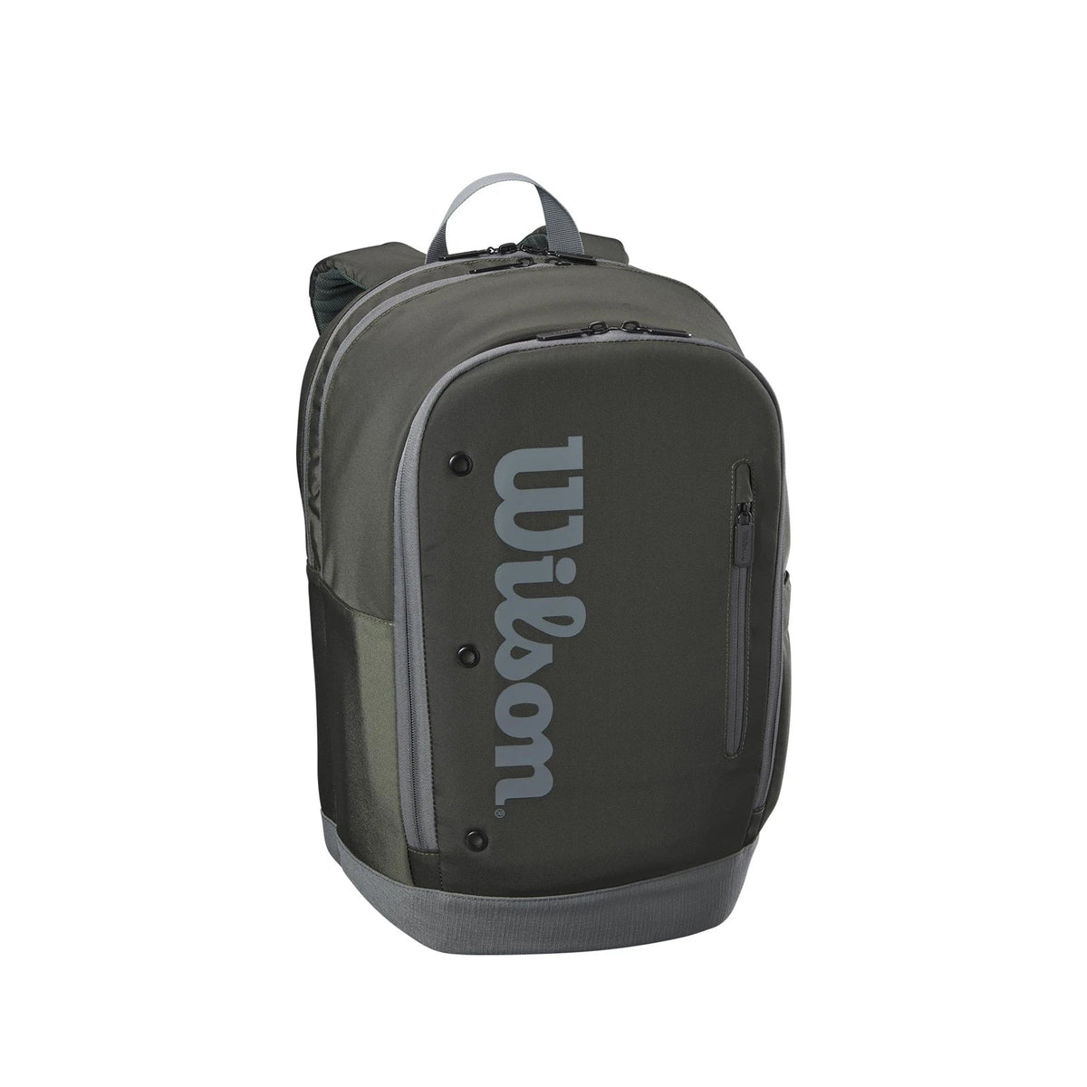 Wilson Tour Tennis Backpack - Dark Green, Holds up to 2 Rackets, Green