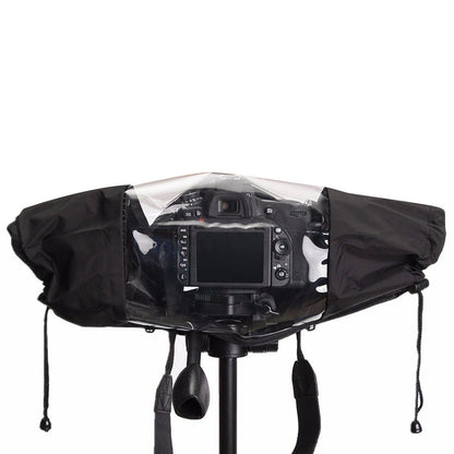 Universal Nylon DSLR Camera Rain Protective Cover Rain Photo Sleeve Protector