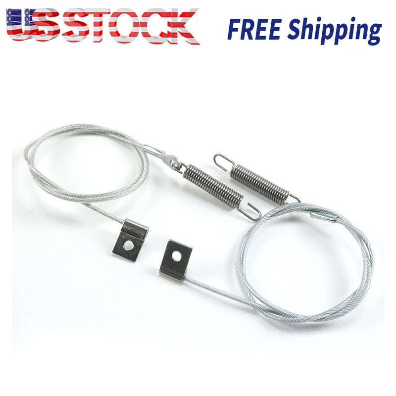 For 1990-97 Mazda Miata Convertible Side Hold Down Tension Cables Pair