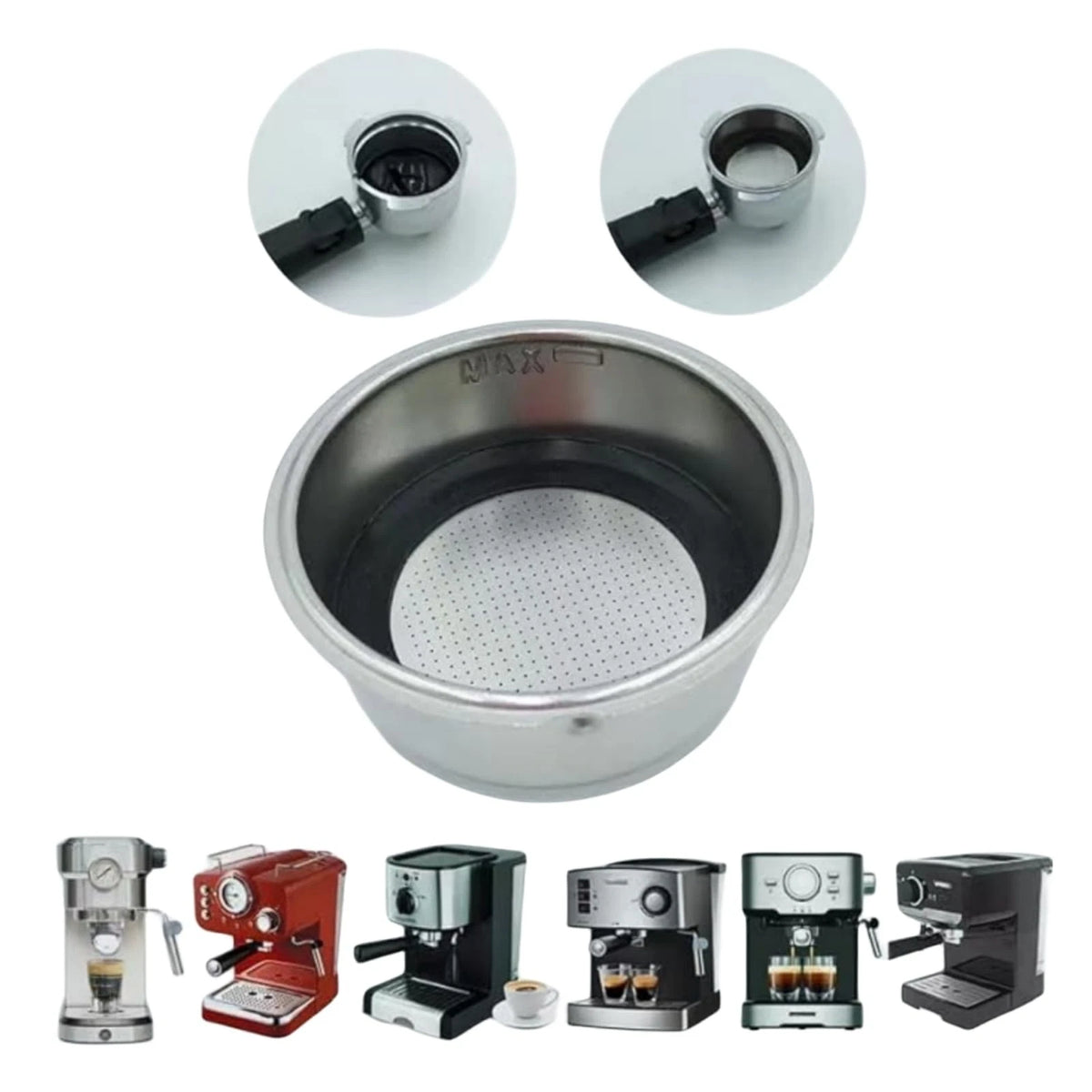 162426-000-000 - Portafilter Cafe Barista Replace Mr Coffee BVMC-ECMP1000