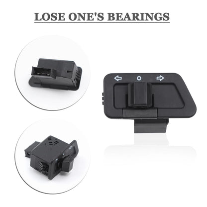 Mokuo Motorcycle Handle Switch Button in PP Material Compatible with Chinese...