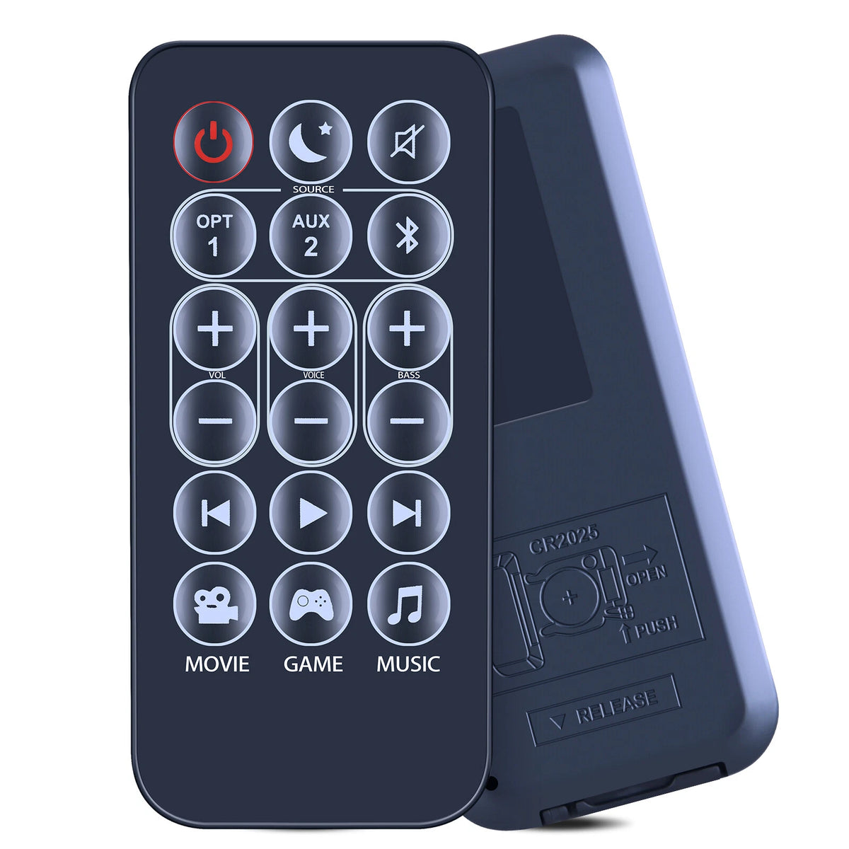 Replacement Remote Control For Polk Signa Solo Sound Bar AM9230-A RE9220-1