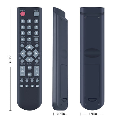 RC200NS00 For Sanyo TV Remote Control DP32D53M DP42D24 DP50747 DP553120
