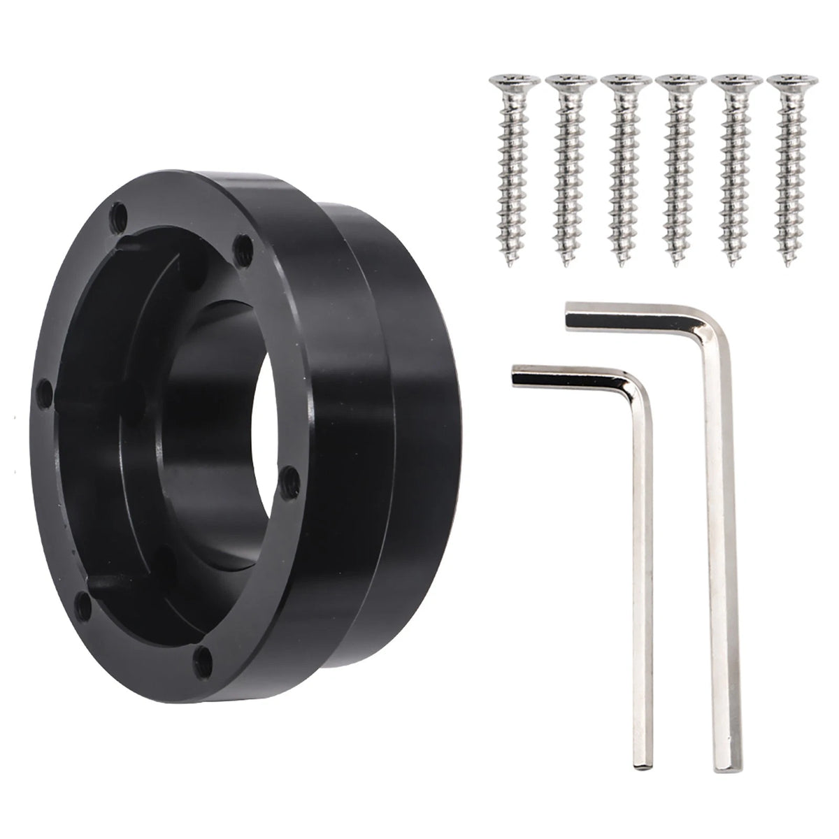 Black 70MM Racing Steering Wheel Adapter Plate For Logitech G29 G920 G923 Parts;