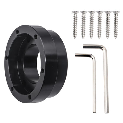 Black 70MM Racing Steering Wheel Adapter Plate For Logitech G29 G920 G923 Parts;