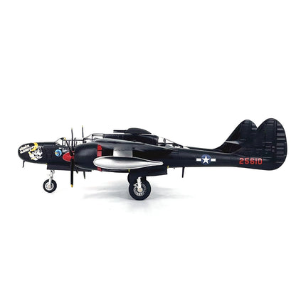 1/72 Scale WWII USA Air Force P-61B Black Widow Fighter Finished Model Gift