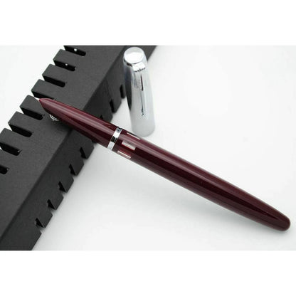 Classic Wing Sung 601 Steel Cap Vacumatic Fountain Pen F Nib 0.5mm Ink Pen