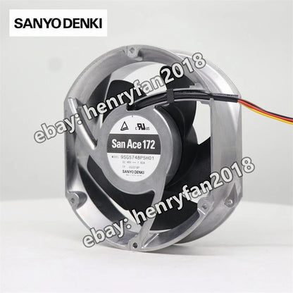 Sanyo Denki 9SG5748P5H01 Axial Fan SanAce DC 48V 1.62A 172x150x51MM Cooling Fan