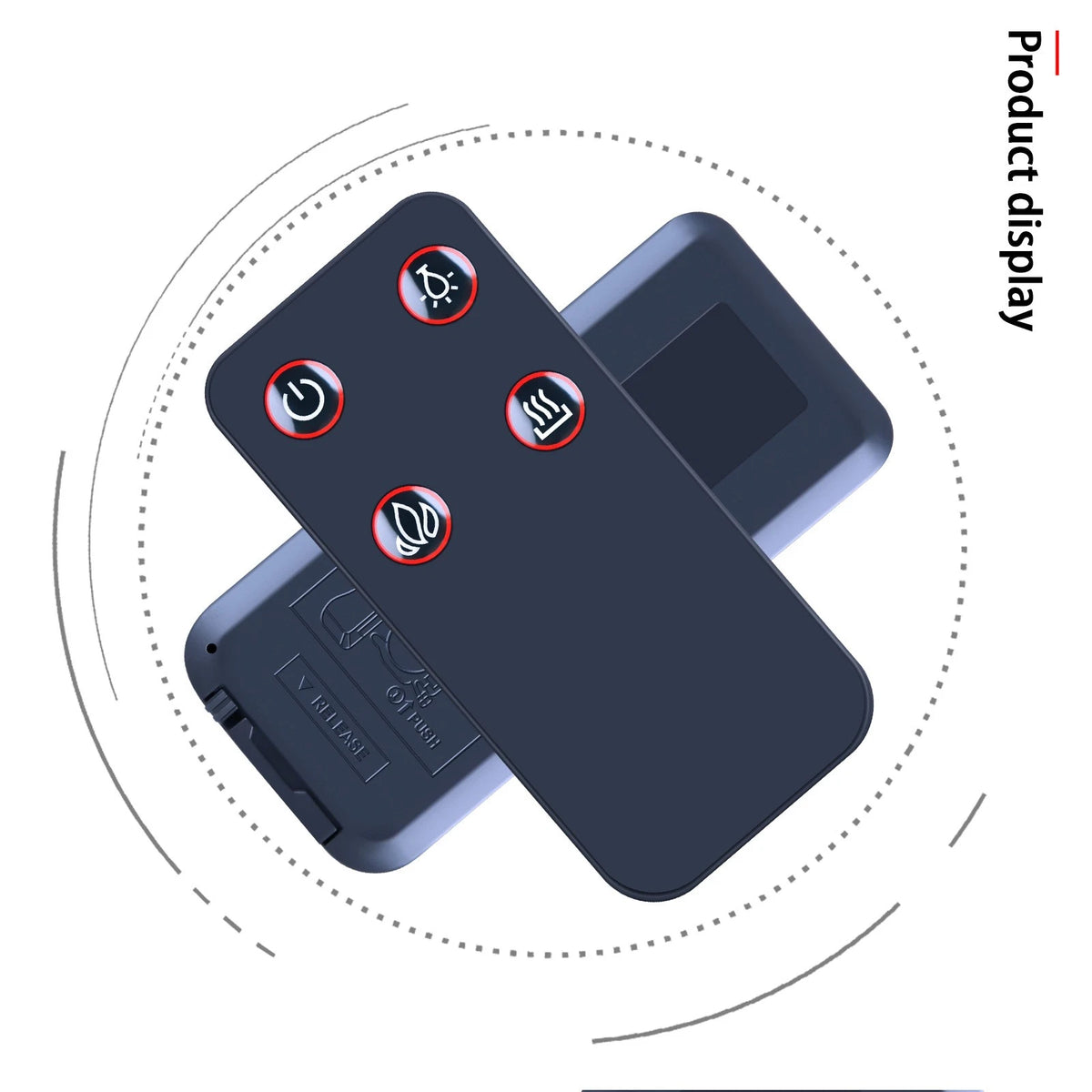 Remote Control For Real Flame Electric Fireplace