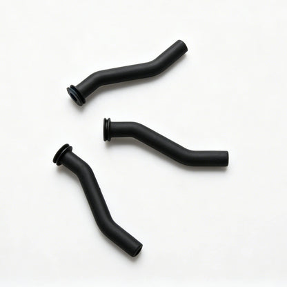 For John Deere 3 Pack 793147 Fuel Pump Vacuum Hose Replacement Black Rubber