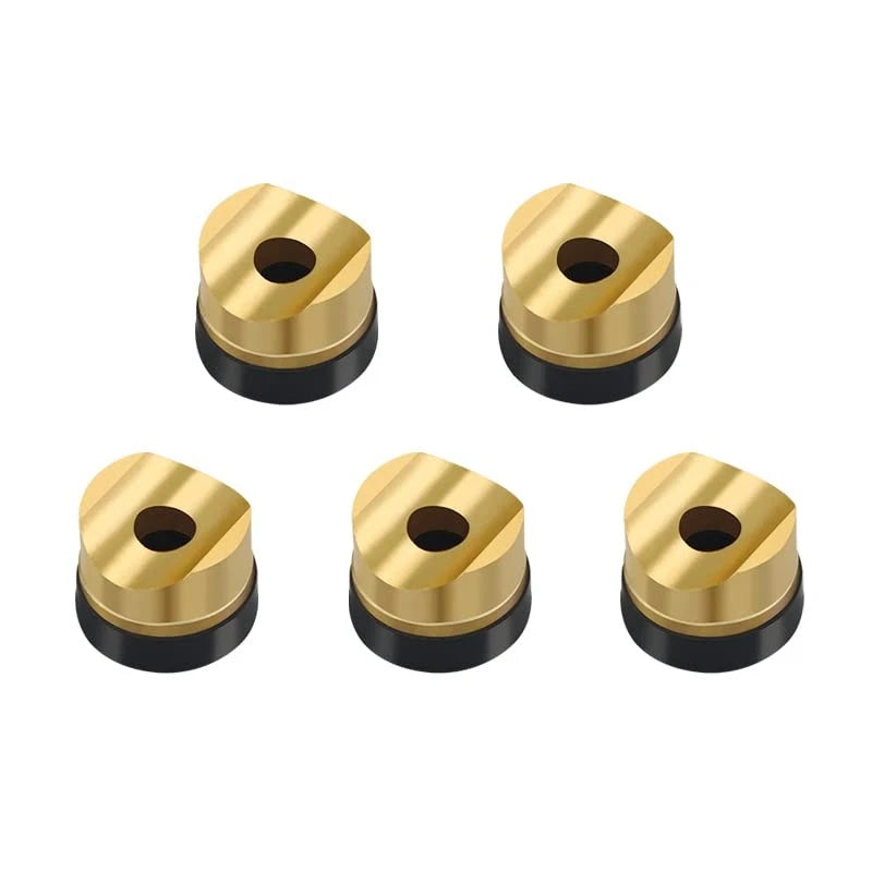 5 Pack Seal Tip Gaskets for Airless Paint Sprayer Replace (Upgrade) Gold