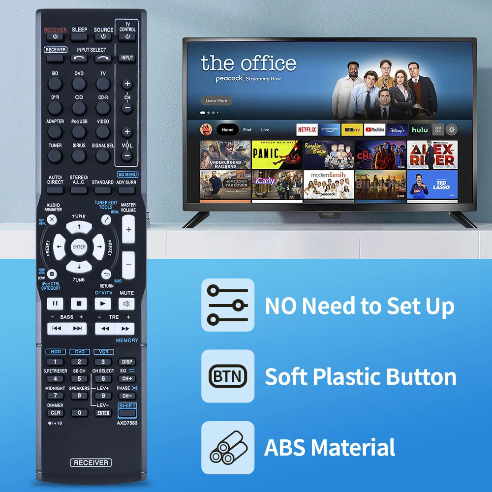 AXD7583 Remote Control For Pioneer VSX-920 VSX-920-K VSX-820-K VSX-820-S
