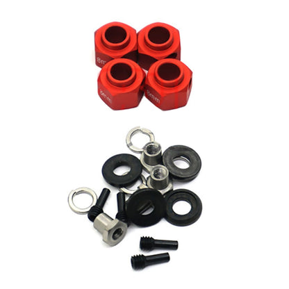 8mm Hex Wheel Hubs Adapter Widen Connector For Traxxas TRX-4 1/10 RC Crawler Cg