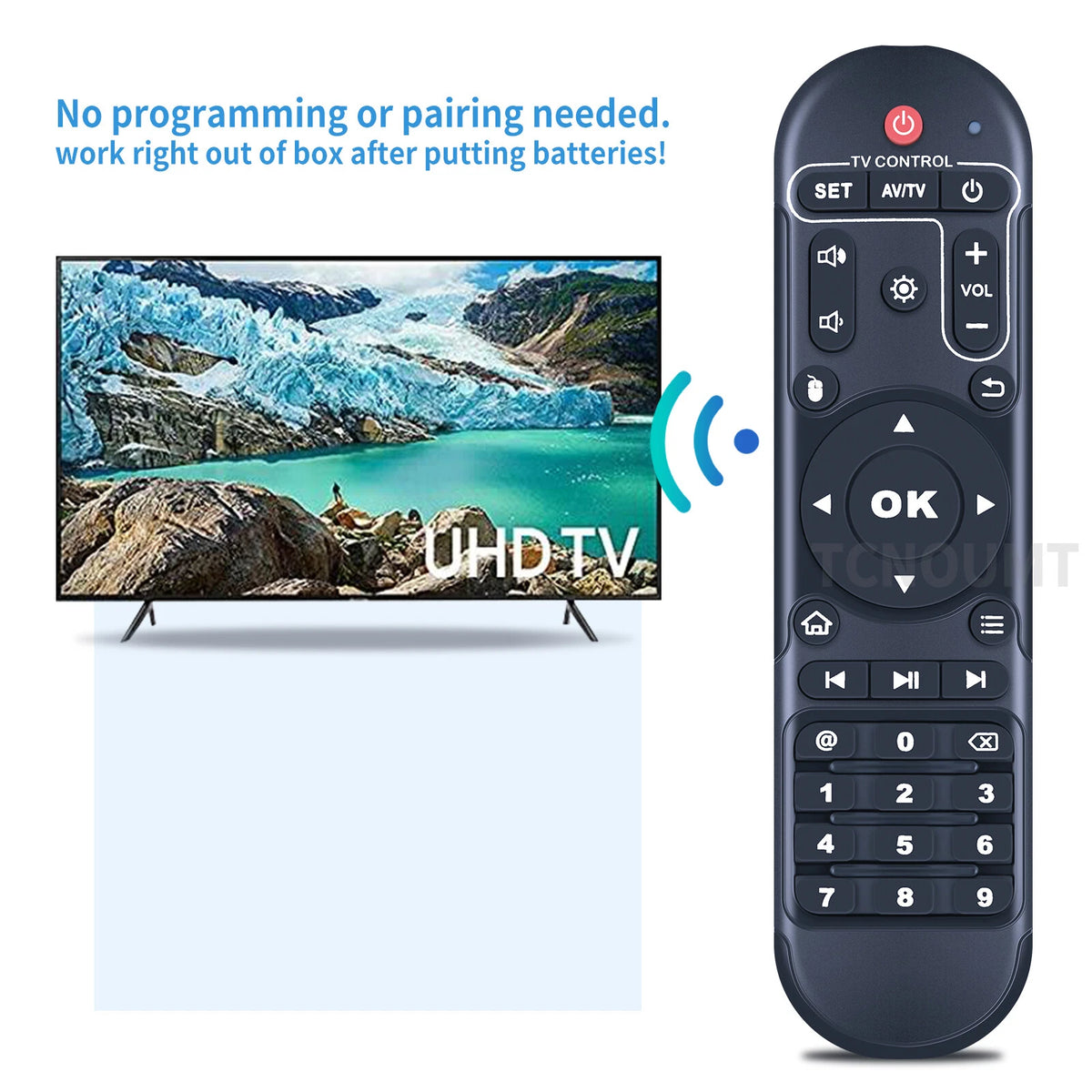Remote Control For X96 Air HDR Android TV Box Max+ X88 Pro X98 Pro