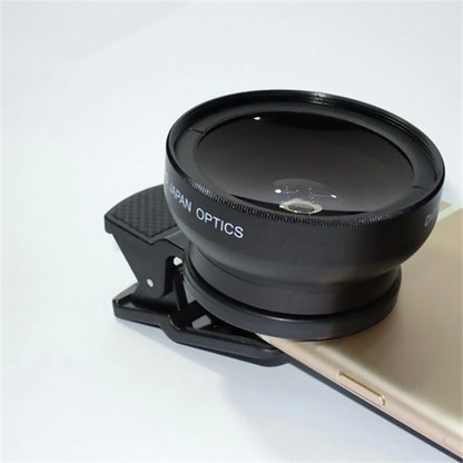 2 in 1 Mobile Phone Lens 0.45X Wide Angle Len & 10X Macro HD Camera Lens