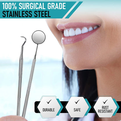 Dental Kit Tools, 10 Pack Stainless Steel Plaque Remover, Tools to...