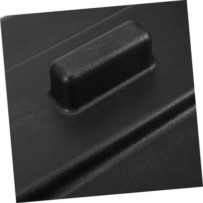 BESTonZON Ice Cream Machine Cover Portable Lid 34.5x19.8cm, Black