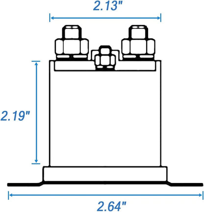 36V Electric Golf Cart Solenoid 4 Terminal, Repalcement For Club Car DS 1 Pcs