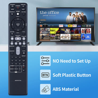 AKB70877941 Remote Control For LG DVD Micro Hi-Fi System DM2740 CMS2730F