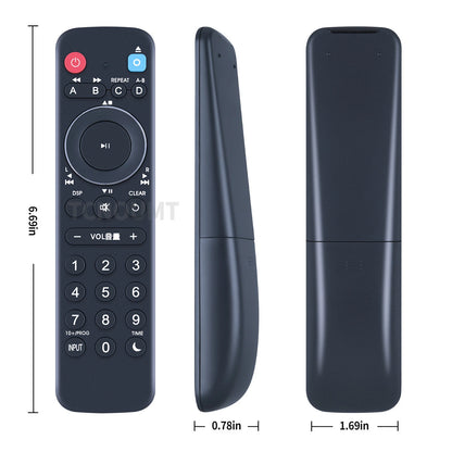 ZR11060 Replacement Remote Control For Yamaha Micro CD System MCR-B043 BL