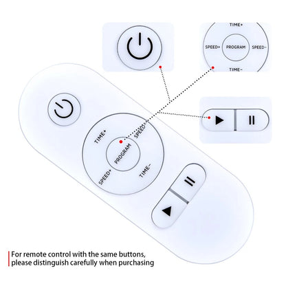 Replacement Remote Control For FLYBIRD Vibration Plate Exercise Machine HR23-SZJ