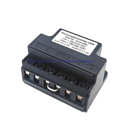 Fit for Brückengleichrichter 230V 19141000 200-275 VAC180-250 VDC Motor brake