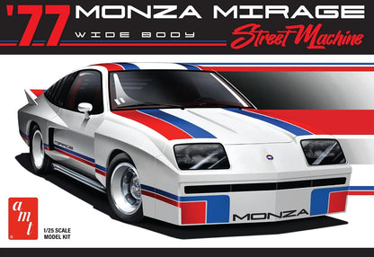 AMT 1977 Chevy Monza Mirage SS 1/25 Scale Model Kit 7 inches, White