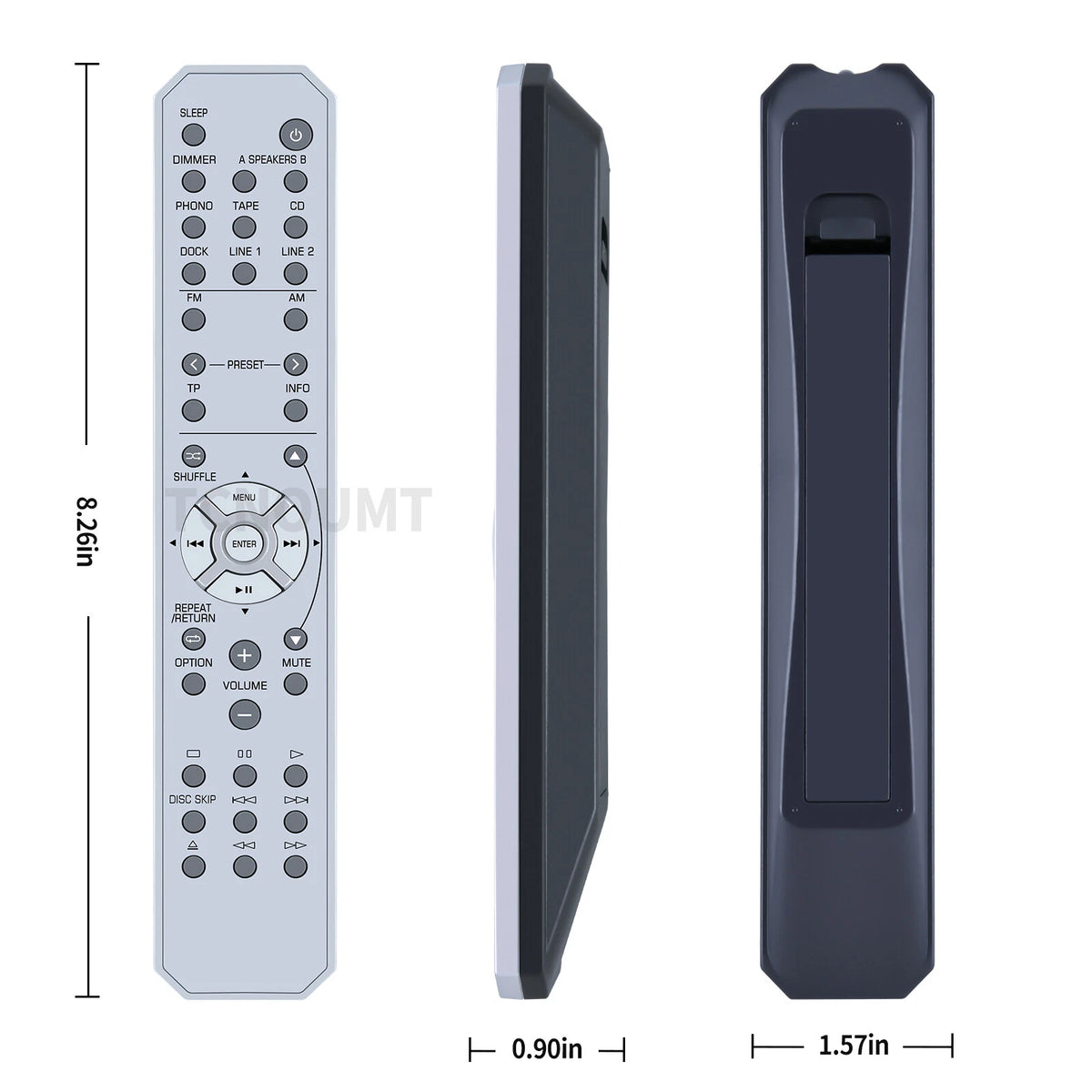 RAX23 WV50020 Remote Control For Yamaha Audio Receiver R-S300 R-S300BL