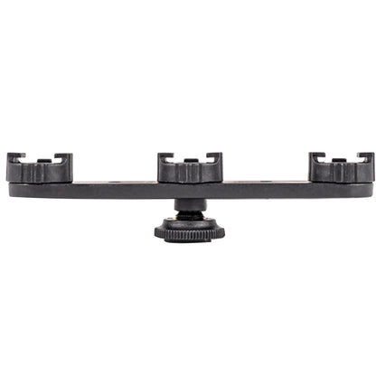 Triple Hot Shoe Bracket Holder For Camera Hot Shoe Camera Support For Fill Light