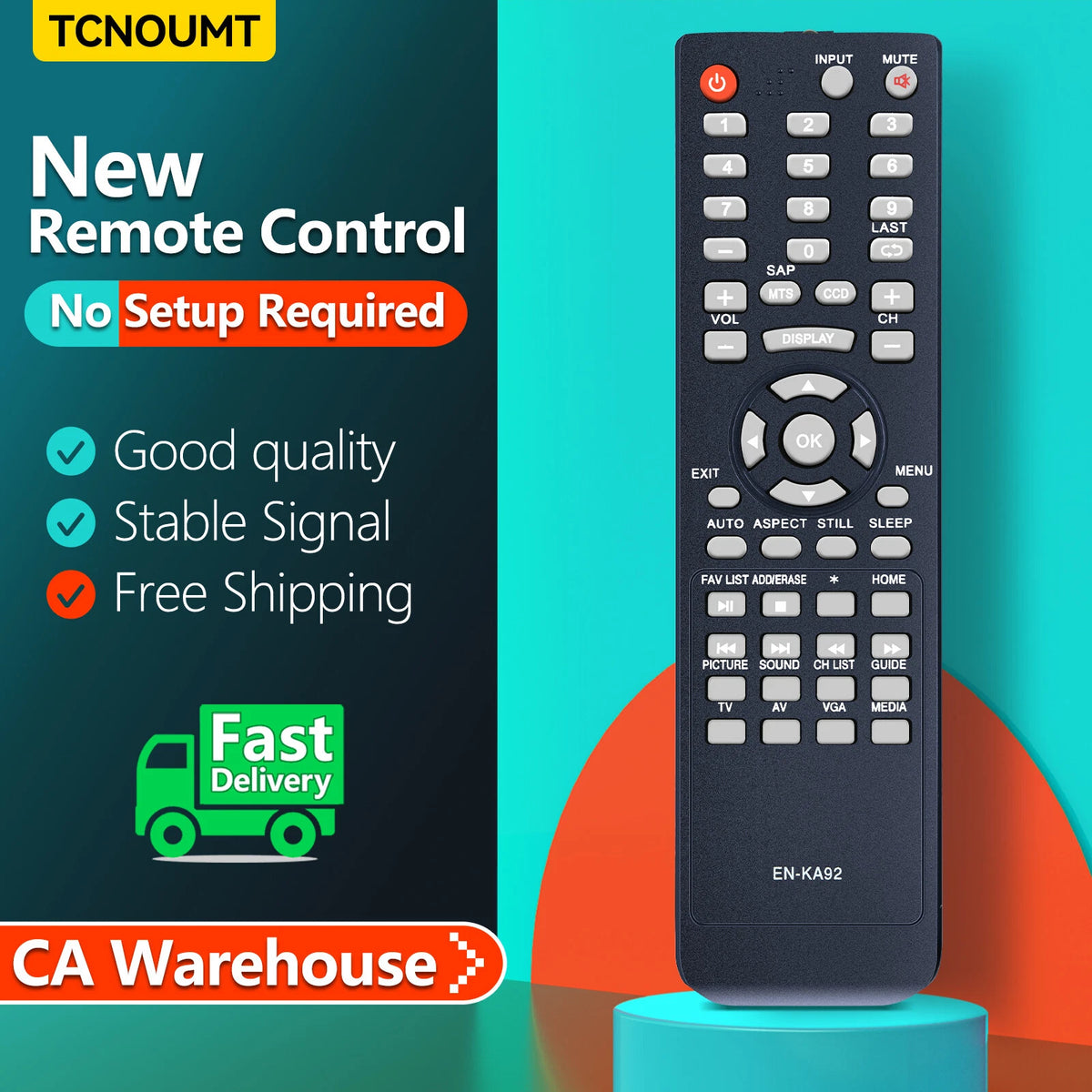 EN-KA92 Remote Control For Hisense TV 32H3C 32H3E 32H5FC 40H3B 40H3C 40H3EA