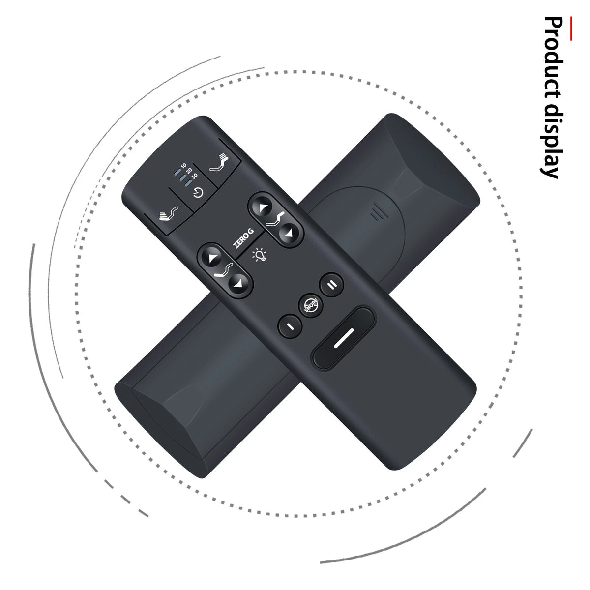 For Serta Motion Perfect IV (4) Adjustable Bed Remote Control With backlight