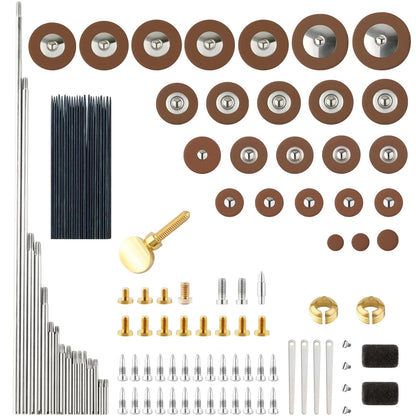 Alto Saxophone Repair Kit,118 Pcs Tool-2
