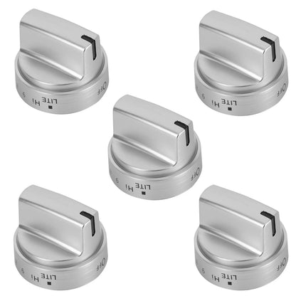 High Quality 5PCS Control Knob for GE Gas Range Stove Replacement Part