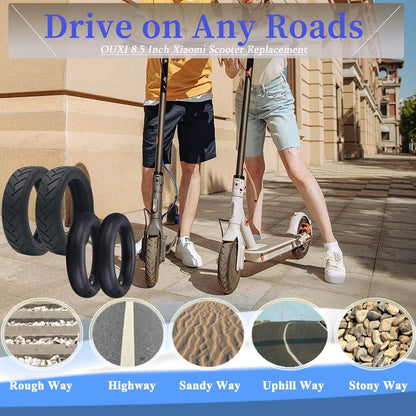 8.5'' Tire&Tube,8 1/2×2 Electric Scooter Tire 8.5, Inner&Outer 4 Pack