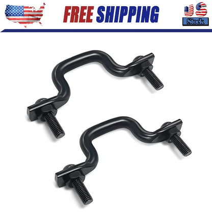 2X  Rear Truck Bed Rope Hooks for Ford Ranger 2019-2023 with Mounting Bolts