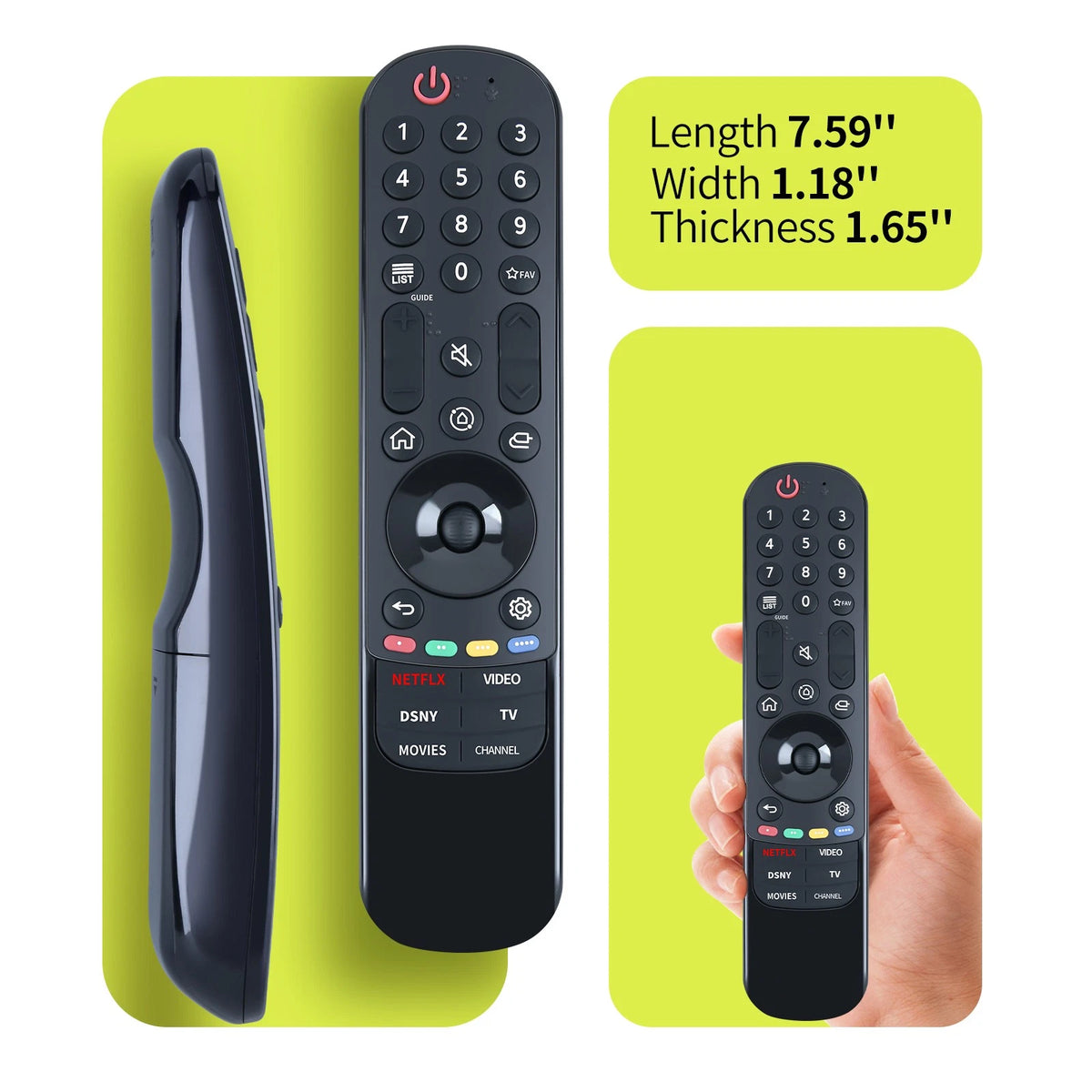AN-MR23GA AN-MR22GA AN-MR21GA Universal Remote Control For LG UHD OLED QNED TV