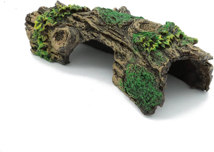 JIH Aquarium Decorations Resin Hollow Tree Trunk Ornament, Bettas HS-SP207