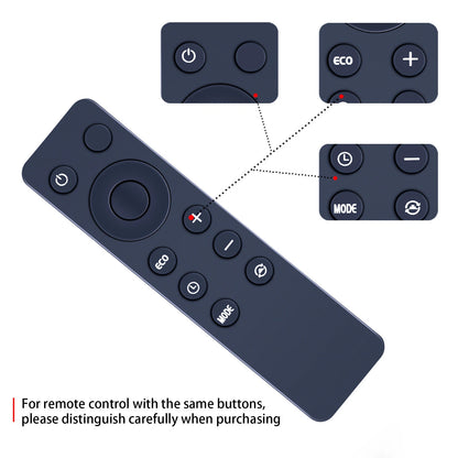 Remote Control For DeLonghi Functions Thermo Convector Warmer HFX60 HFX65 HFX66