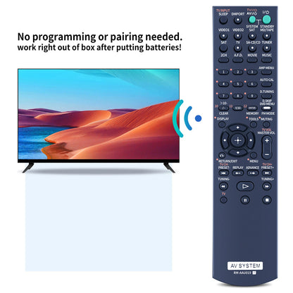 RM-AAU019 For Sony AV System Remote Control HTD-DW685 STR-K670P STR-K790