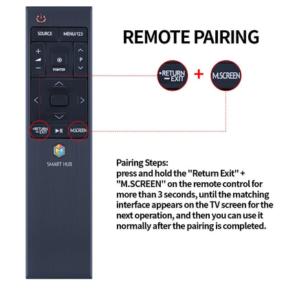 BN59-01220D For Samsung HUB Smart TV Remote Control 01220E 01220G 01220B