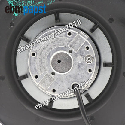 R2S175-AB56-01 Ebmpapst Fan 220VAC 0.33/0.29A 53/51W 175mm Servo Motor Fan